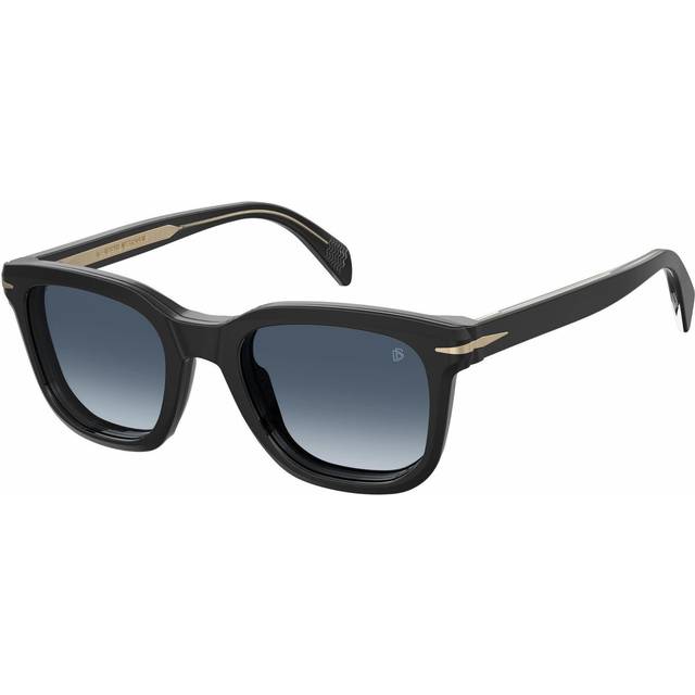 David Beckham DB 7043/CS with Clip-On 2M2/Z7 50 Svarta Glasögon (Endast Båge) Män
