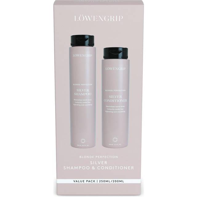 Löwengrip Blonde Perfection Silver Shampoo And Conditioner Value Pack (250 + 200 ml)