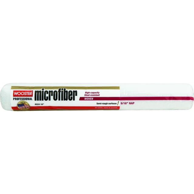 Microfiber 9/16' Nap Semi Rough Paint Roller Sleeve - 18 Inch - Wooster