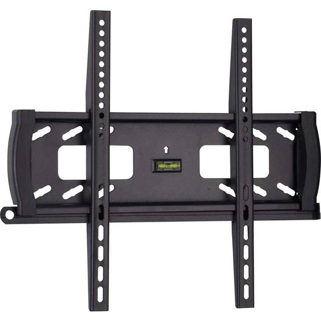 Monoprice Commercial Fixed TV Wall Mount Bracket Anti-Theft For 32" To 55" TVs up to 99lbs, Max VESA 400x400, UL Certified - Black