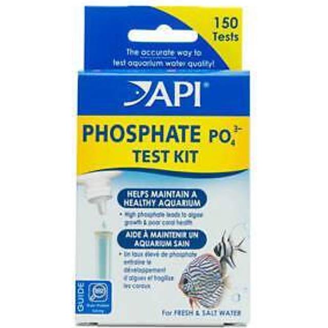Api phosphate test kit for freshwater & saltwater aquarium 150-test kit