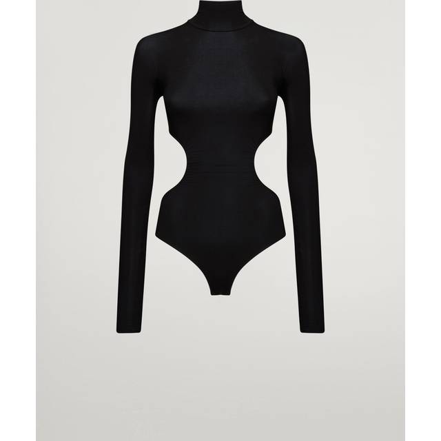 Wolford x N21 cutout turtleneck bodysuit