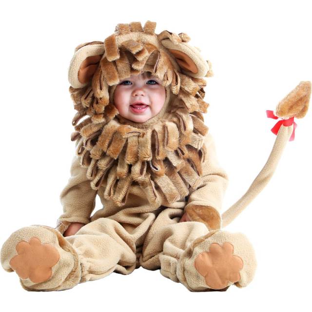 Toddler Deluxe Lion Costume | Animal Costumes - Beige&#47;White (18mo)