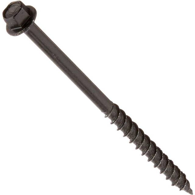 "Hillman 47812 TimberTite Landscape Screw  1/4"""" x 4""""  50-Pack  50 Count"