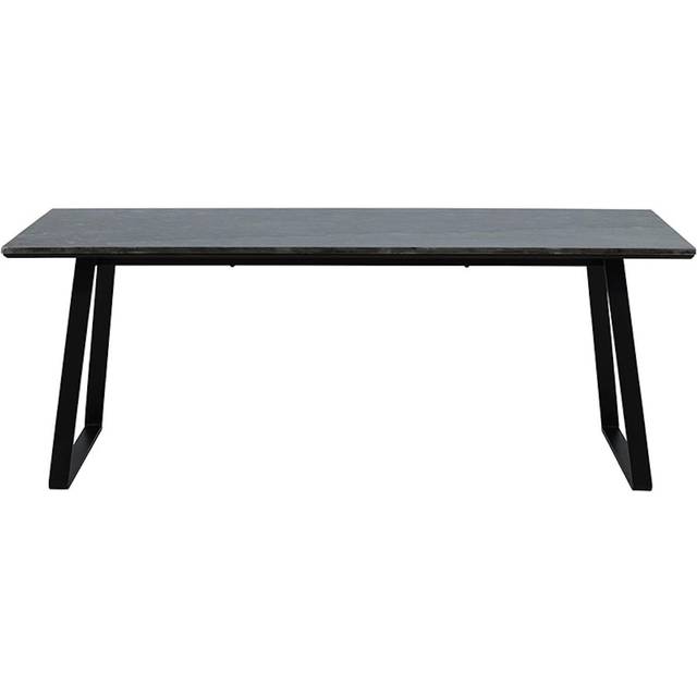 Estelle matbord grå/svart 200cm