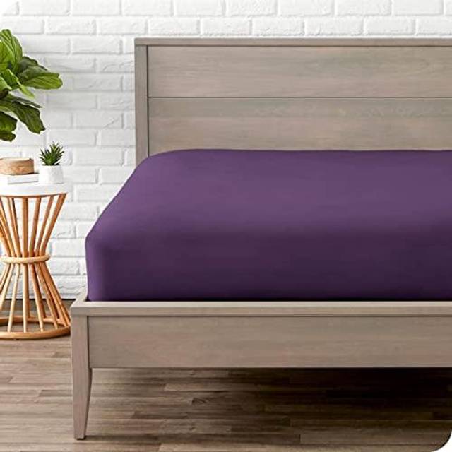 Fitted Bottom Sheet Queen Size - Premium 1800 Microfiber - Ultra-Soft Hotel Luxury - Deep Pocket - Durable and Long Lasting - Queen Fitted Sheet (Quee