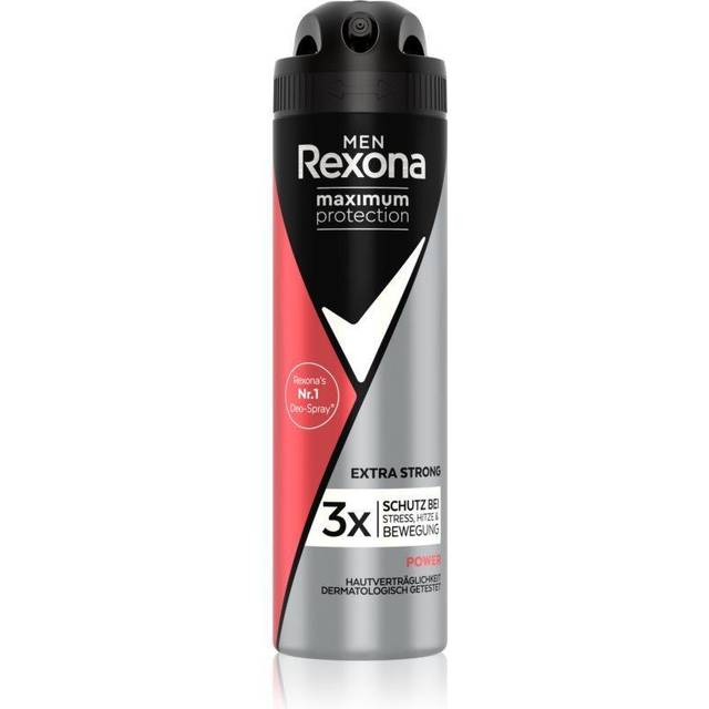 Rexona Män Maximum Protection Spray Power – anti-perspirant med 48 timmars skydd mot stark svettning och kroppslukt – 150 ml (1-pack)