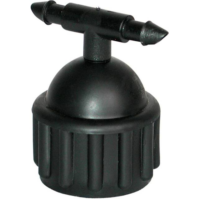 Raindrip 336STUB Compression Elbow  5/8-Inch  Drip Irrigation Fitting for Supply Tubing and Dripline  Black