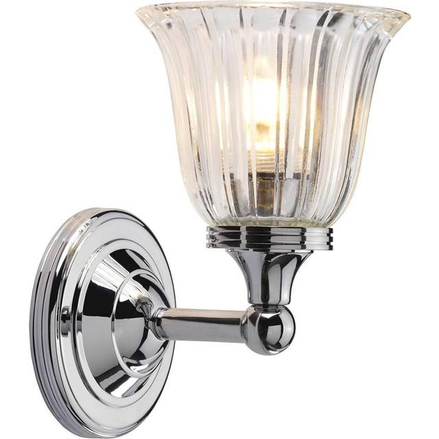 Elstead BATH/AUSTEN1 PC Austen One Light Wall Light Polished Chrome LE