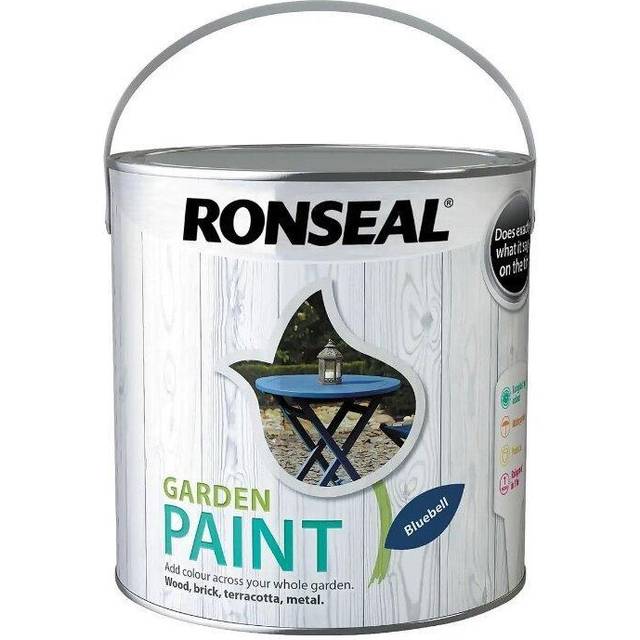 Ronseal Garden Paint Bluebell 2.5 Litre