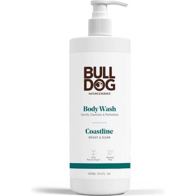 BULLDOG Mens Skincare and Grooming Body Wash  Coastline  16.9 Fluid Ounce