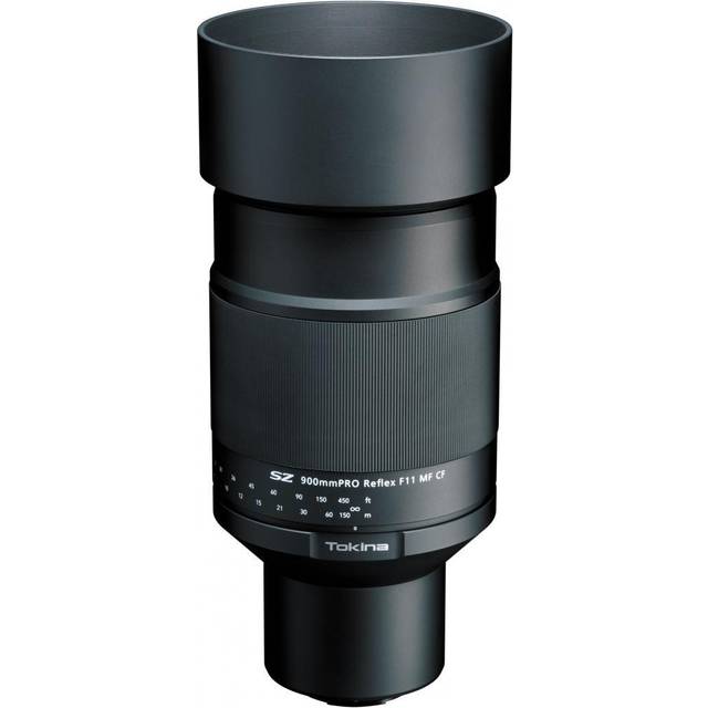 Tokina SZ 900mm PRO F11 MF CF Telephoto Lens For Fujifilm X Mount Camera + Hood