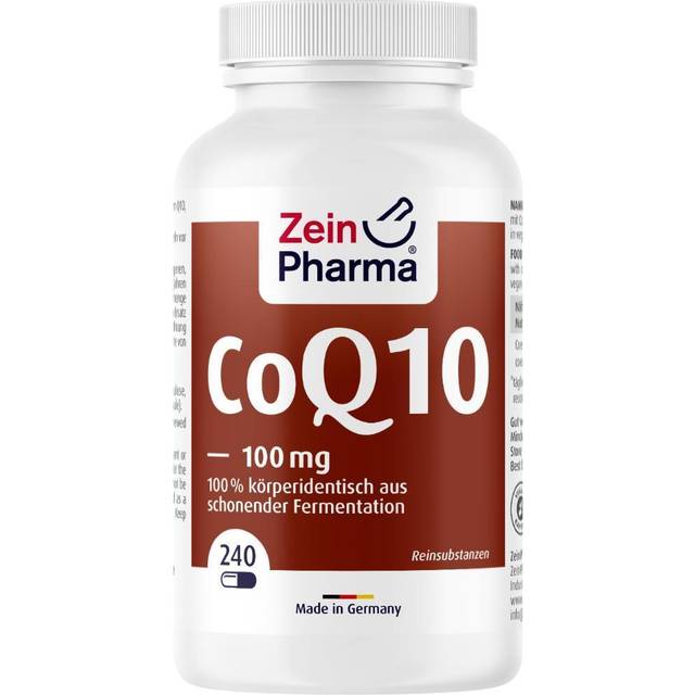 Zein Pharma - Coenzyme Q10, 100mg - 240 caps