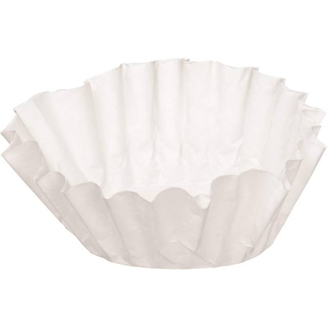 BUNN 6001 12-Cup Commercial Coffee Filters, 500-count, White