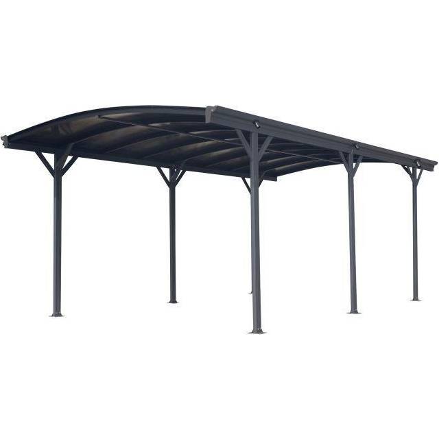Carport Floraworld Aluminium Antracit 15,15M²