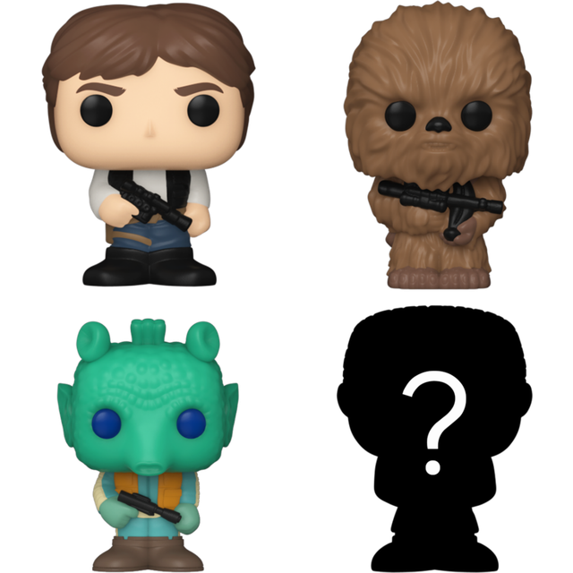 Funko Bitty Pop! Star Wars - Han Solo 4 Pack Mini Vinyl Figures