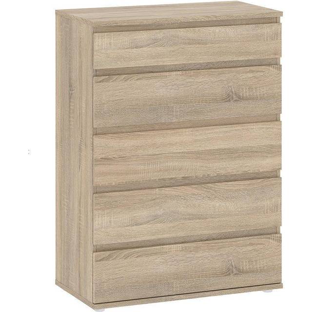 Indoor Furniture Group Nova Chest Of 5 Drawers In White, White