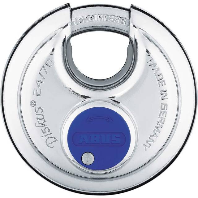 ABUS 24/70 Diskus Hardened Stainless Steel Padlock Keyed Alike  Pack o