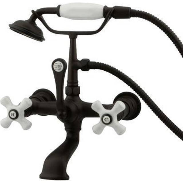 Kingston Brass Cc559T5 Clawfoot Tub Filler With Hand Shower - Oil Rubbed Bronze Finish