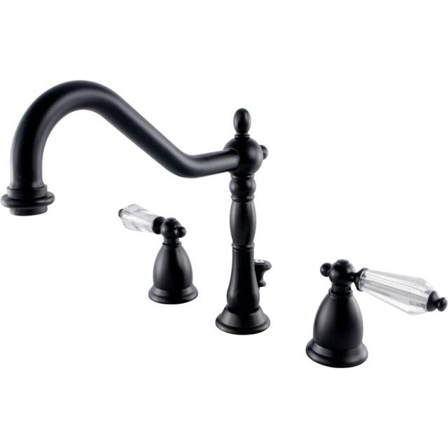 Kingston Brass KS1995WLL 8 in. Widespread Bathroom Faucet  Oil Rubbed