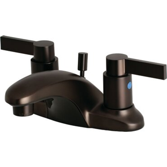 Kingston Brass FB8625NDL 4 in. Centerset Bathroom Faucet Oil Rubbed Bronze