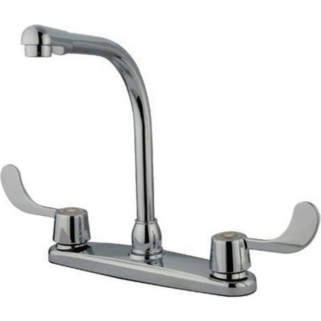 Kingston Brass KB761 8-Inch Centerset Kitchen Faucet  Polished Chrome