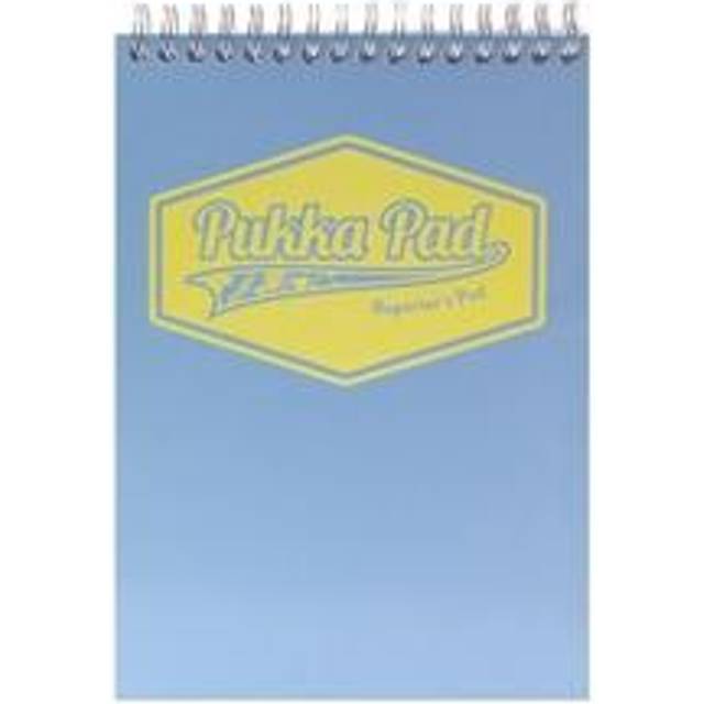 Pukka Pad Pastel Reporters Notebook - Pack of 3 assorted Pink, Teal and Blue