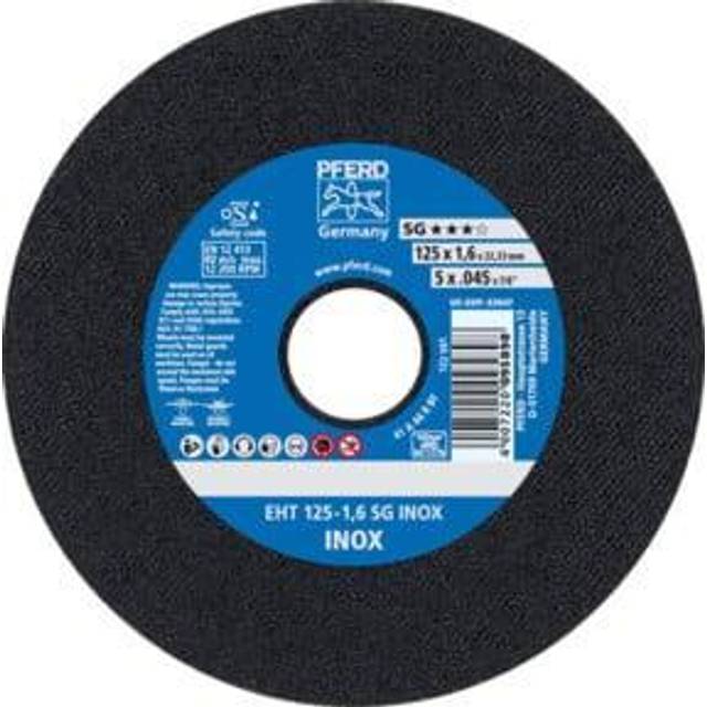 Pferd Cut-off Wheel EHT 125-1,6 SG Inox- you get 25