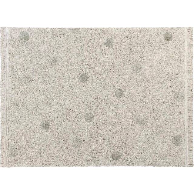 Lorena Canals - Washable Rug Hippy - Mattor - Natural - Olive - L120 x W160 cm