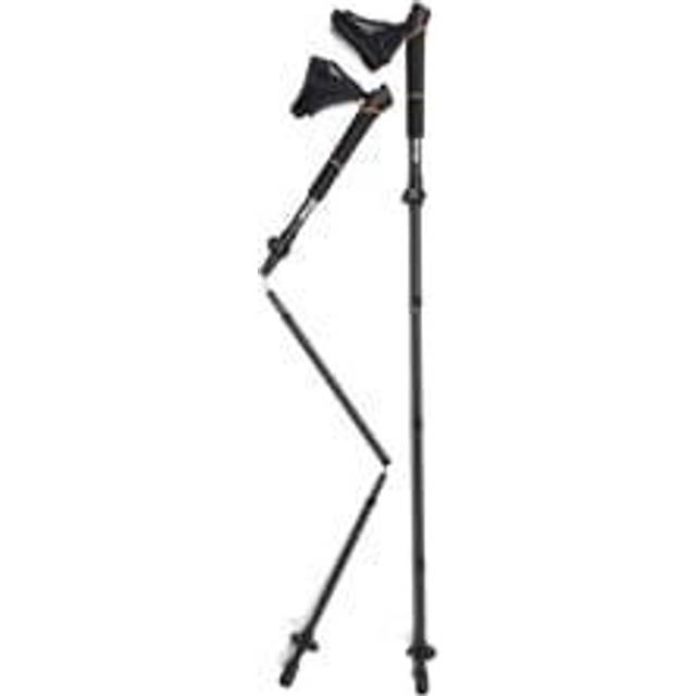 Silva Running Poles Carbon Adjust 120-140cm, justerbara gångstavar