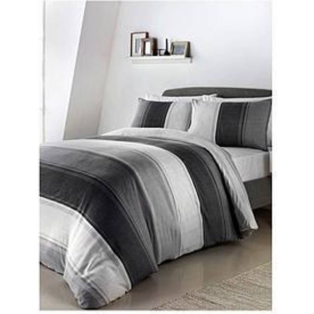 Duvet Cover Set - Grey (Single Duvet Cover)