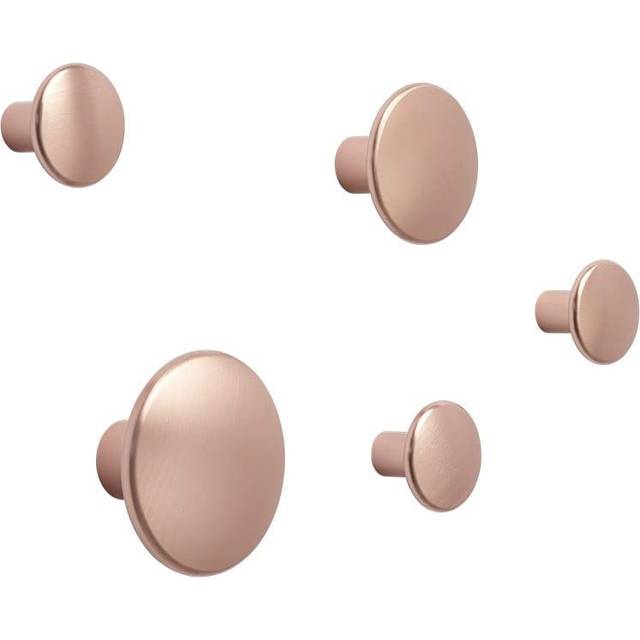 Muuto The Dots Metal - Sæt á 5 stk - Brass