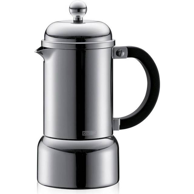 Bodum CHAMBORD Espresso Maker, Stove Top, 3 Cup, 0.18L, 6oz, S/S