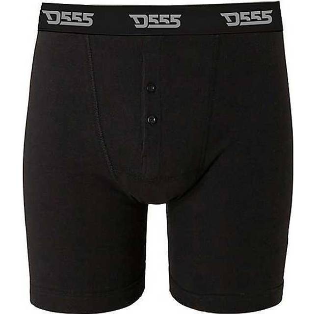 D555 Driver 3-Pack Boxer Shorts Black
