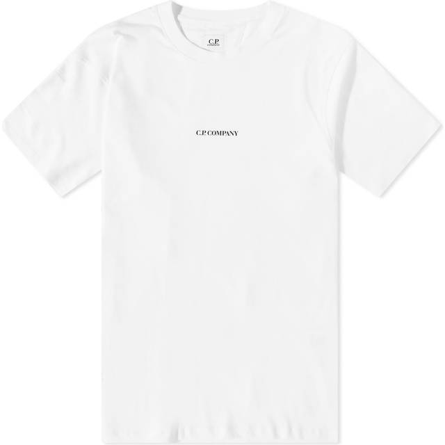 C.P. Company, T-Shirts, male, White, XS, White T-Shirt