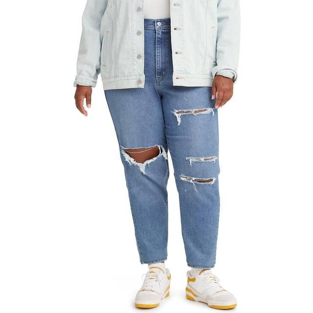 Levi's Women's Plus-Size High Waisted Mom Jean  Summer Games  39 Regular