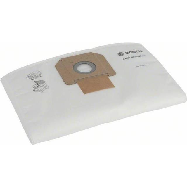 Bosch Professional Bosch 5x Dammsugarpåse i Fleece-tyg (Ersättningspåse till GAS 35 L AFC/ L SFC+/M AFC Professional, för Torrdammsugning, Tillbehör för Dammsugare)