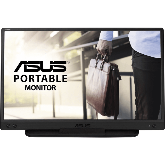 ASUS - ZenScreen 15.6" MB166C Portable USB-C Monitor - 1920x1080 - IPS - 5ms - 60Hz