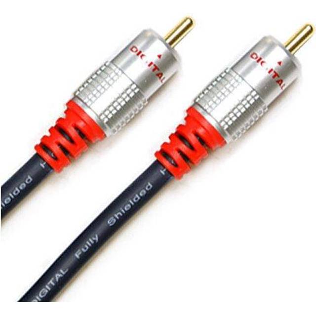 20m 1 Rca Male To Male Subwoofer Digital Coaxial Cable Lead Phono Audio Video