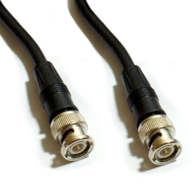 2m BNC Male to Plug RG59 Video Cable Lead 75 Ohm Camera CCTV DVR Coaxial Patch