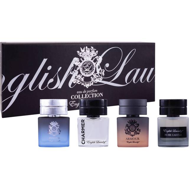 English Laundry Mens 20ml coffret collection  Throne  Armour  Noir castle  charmed EDP