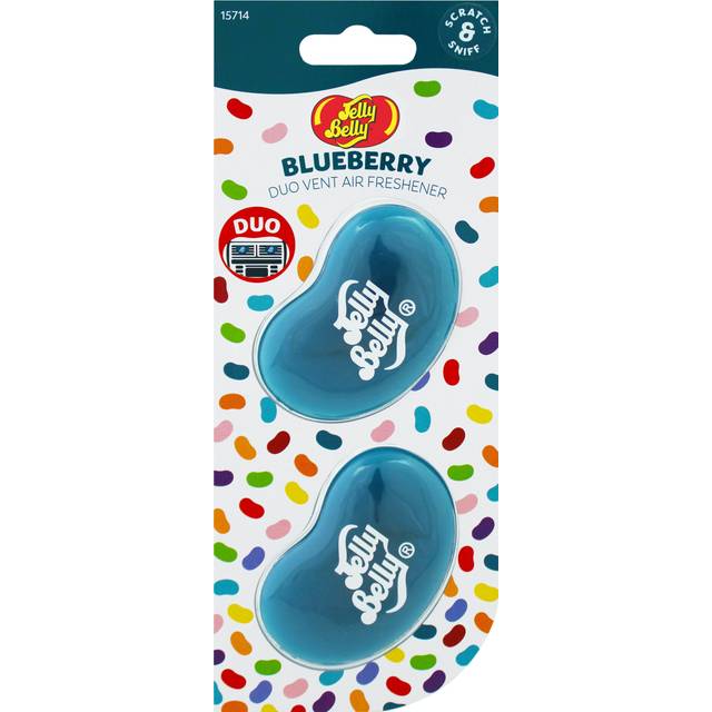 Jelly Belly Duo Vent Air Freshener Blueberry