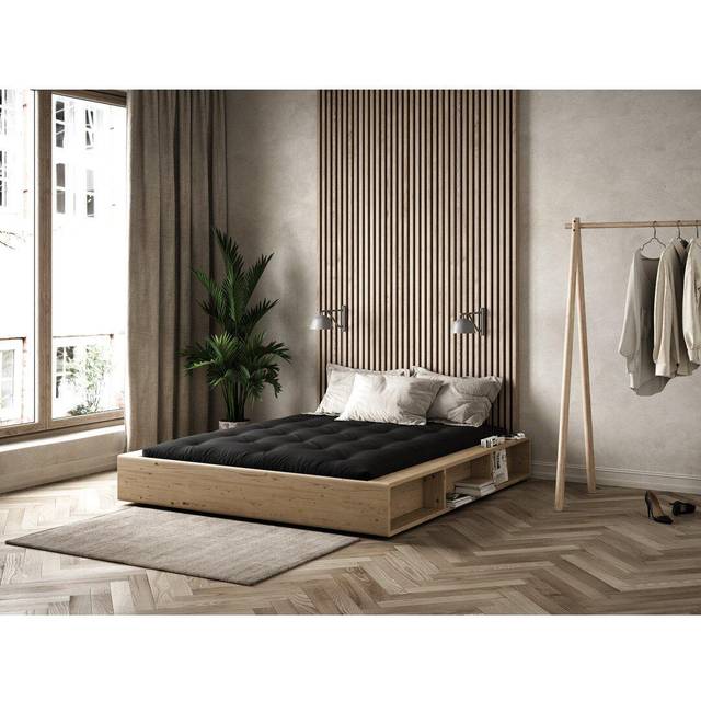 Karup Design Ziggy Bed Clear lacquered 160 Sengeramme