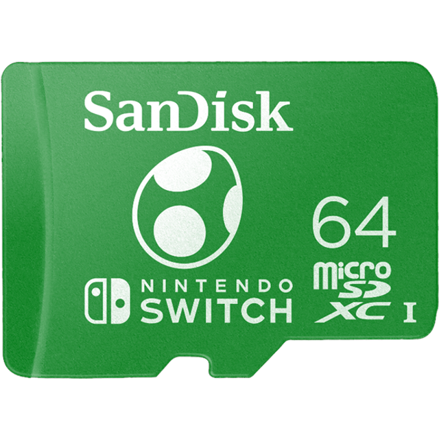 SanDisk Nintendo Switch - Flash-minneskort - 64 GB - mikroSDXC UHS-I
