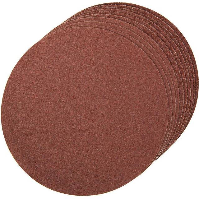 Silverline Self-Adhesive Sanding Discs 150mm 10 Piece 2 x 60, 4 X 80, 4 X 120G