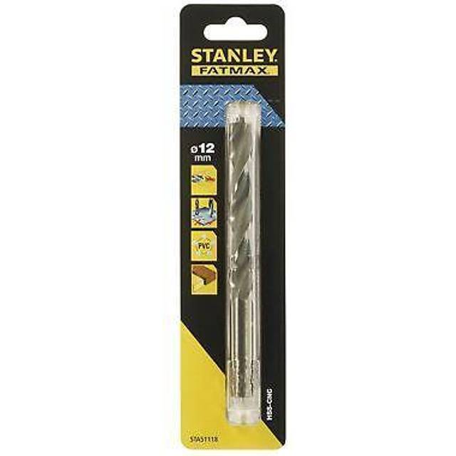 Stanley FatMax HSS-CNC Drill Bit 12mm 151mm Pack of 1