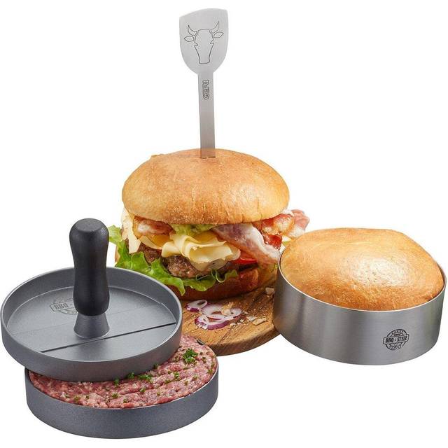GEFU Burgerset BBQ, 3 delar
