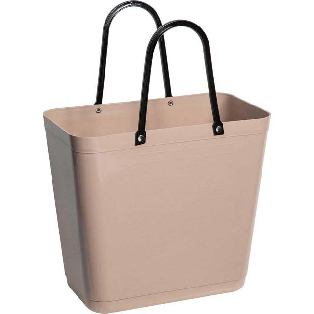 Hinza - Recycled Plastic väska hög 14 L nougat