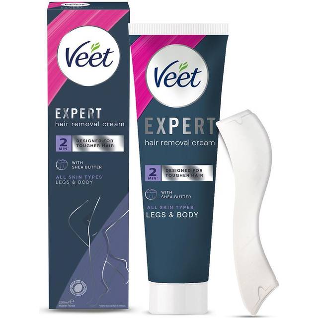 Veet Expert Exp Hårborttagningskräm ben & kropp, 200 ml