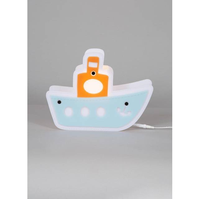 Litecraft Glow Boat Table Lamp LED Children's Lighting - Multicolour